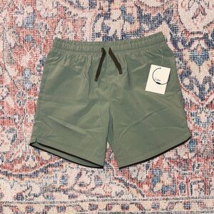 Cadets Cabana Swim Shorts in Green SZ 12/14 (28-31” Waist) NWT